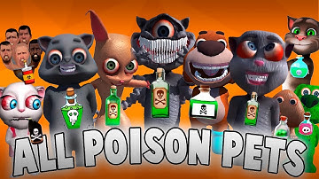 ALL POISON PETS! SCARY JUAN, MARIA. TROLL JUAN. PABLO. PEU, SKIBIDI TOILET, AI CAT, TALKING JACK!