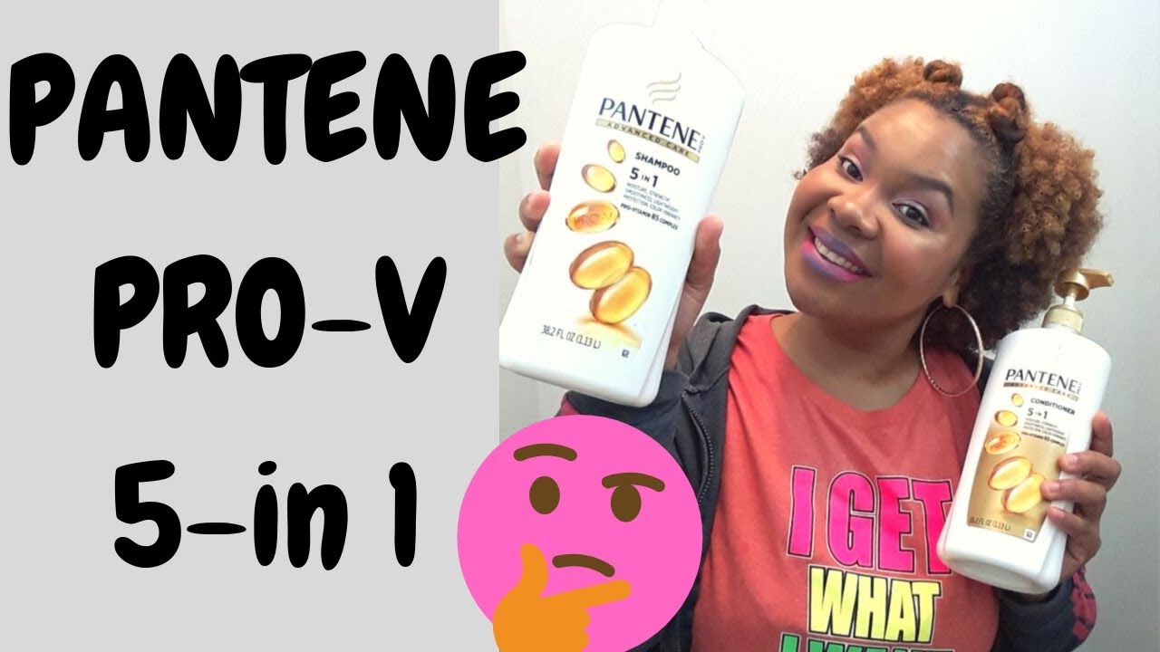 Pantene Pro V 5 In 1 Shampoo Conditioner Youtube