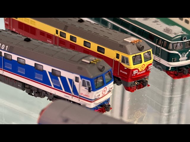 Changming DF4B N-Scale Model Train 长鸣火车模型东风4D花老虎内燃