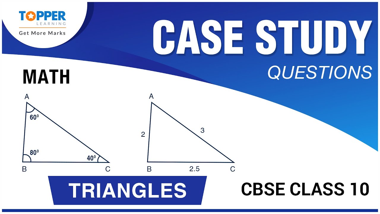 case study class 10 maths triangles