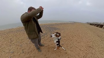 Insta360 One R video footage: Slow-mo of Alan jumping