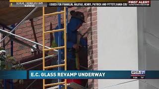 E.C. Glass Renovations Underway
