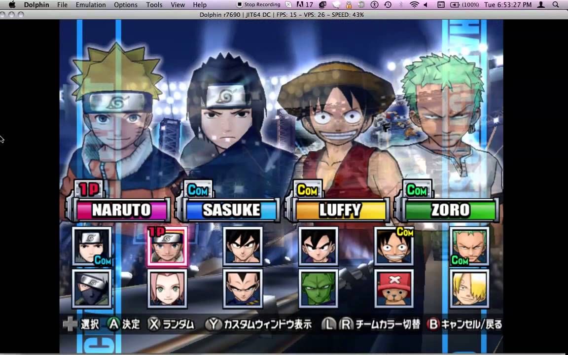 Don Dragonballz One Piece Naruto Gameplay 1 Dbz Characters Youtube