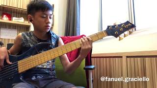 Video thumbnail of "Give to the Lord - Ron Kenoly (bass cover)"