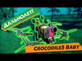 ✅ Универсальный Дрон GEPRC Crocodile 5 Baby DJI FPV - под Freestyle \ Long Range! Лето 2021! 🔥