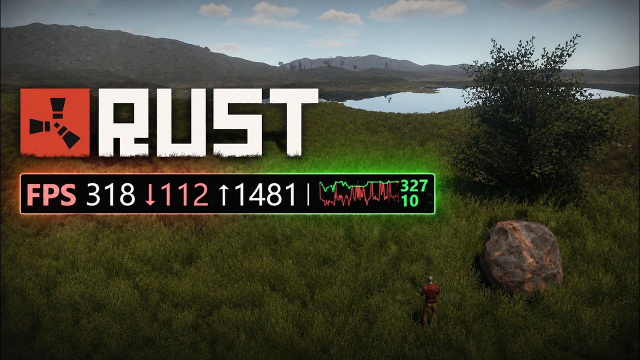 Hitting OVER 300+ FPS in Rust with an Intel CPU !!!!! The HD Version ...