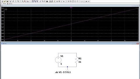 How to Perform a DC Sweep in LTspice