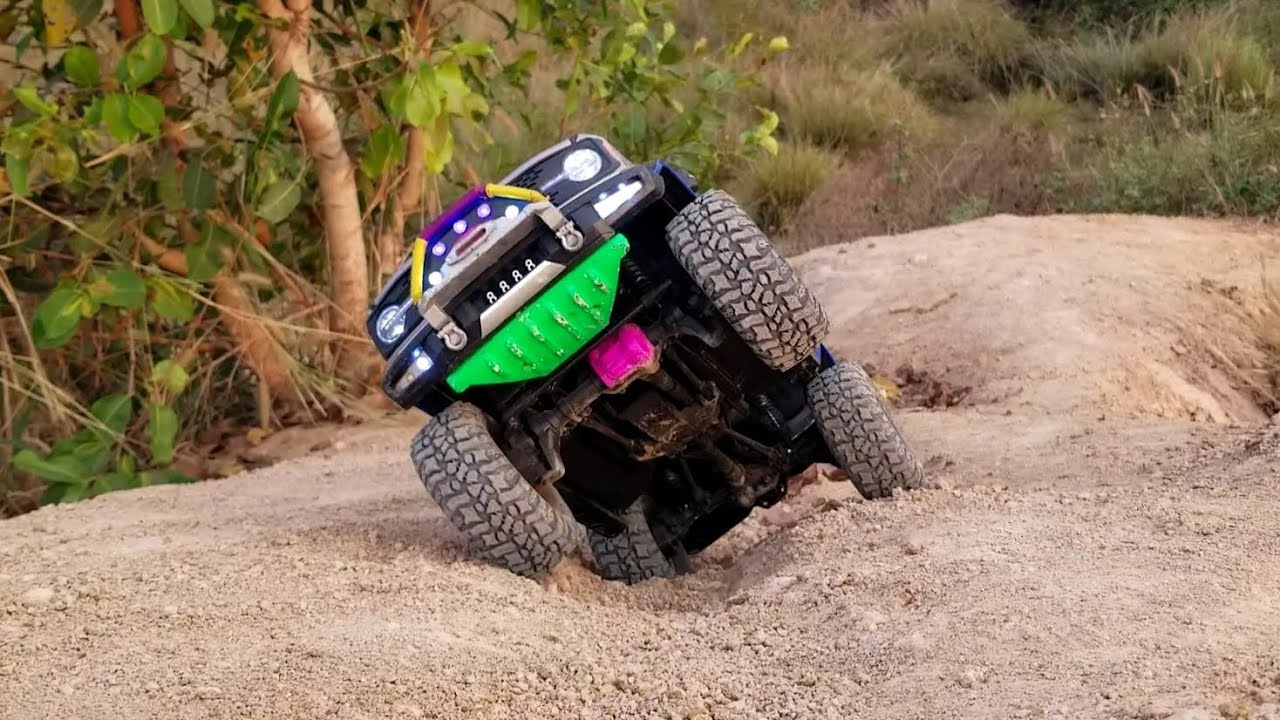 Amazing rc car land rover Bronco for off-road - YouTube