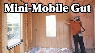 Time For a Fresh Start - Trailer Gut Demolition, Mini-Mobile Project