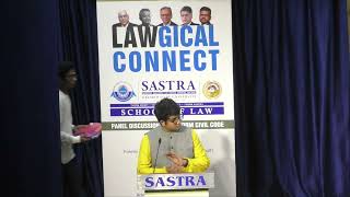 Sastra University Lawgical Connect On Ucc - Aug 5 2023