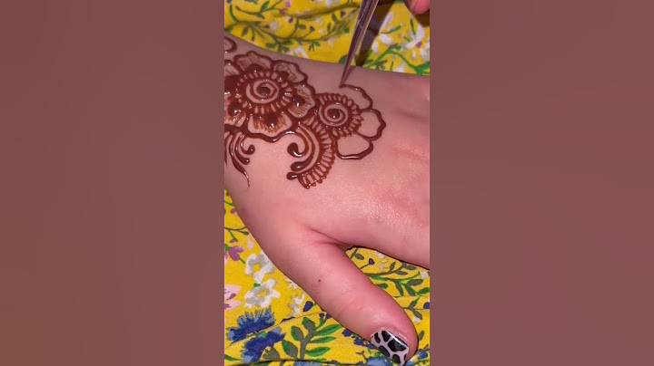 Would you try this “edible henna”? #henna #mehndi #frosting