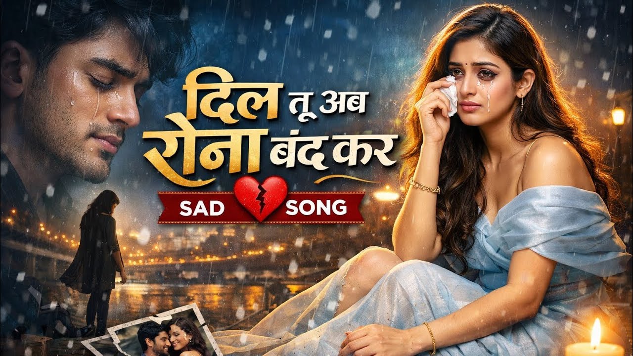 दिल तू अब रोना बंद कर 💔 | Very Heart Touching Sad Song 2026 | Emotional Love Story Song