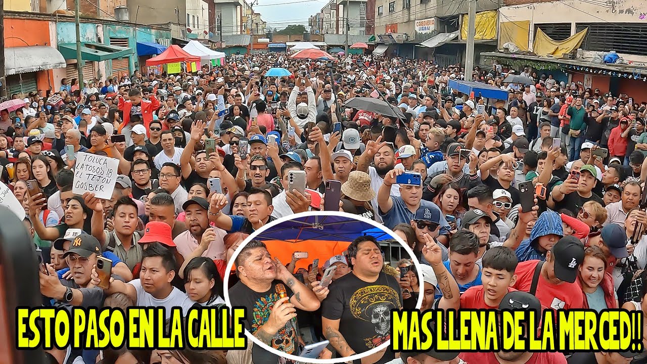 🔴ESTO SE VIVIÓ EN UNO DE LOS BAILES SONIDEROS MAS GRANDES DE MEXICO!! - MERCADO LA MERCED - LOS JRS