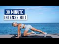 30 MIN KILLER HEAD TO TOE HIIT Workout - NO REPEAT - with weights - high intensity - advanced