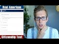 American Takes REAL US Citizenship Test | Evan Edinger