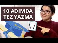 陌Y陌 B陌R TEZ NASIL YAZILIR 10 ADIMDA KAL陌TEL陌 VE BA艦ARILI TEZ YAZMAK 陌Y陌 B陌R TEZ NASIL YAZILIR 10 ADIMDA KAL陌TEL陌 VE BA艦ARILI TEZ YAZMAK