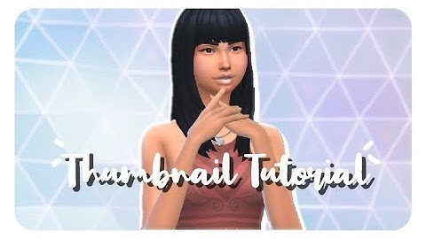 Thumbnail Tutorial + IT