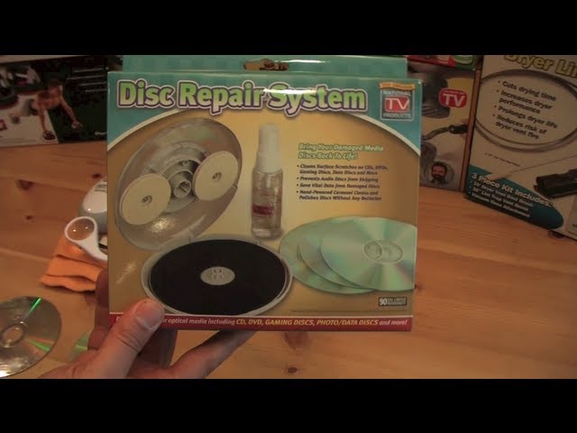 DIY Disc Repair - Fix Scratched Games, DVDs and CDs - Resurfacing Tool 