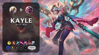 Kayle Mid vs Irelia - EUW Grandmaster Patch 13.16