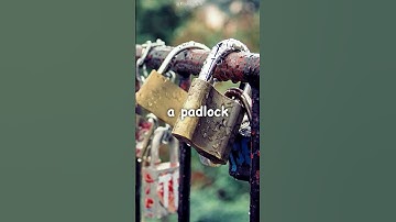 Why do padlocks have tiny holes #shorts