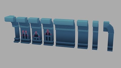 Brushing Up The Old Proto Dungeon - 3d Modeling Timelapse