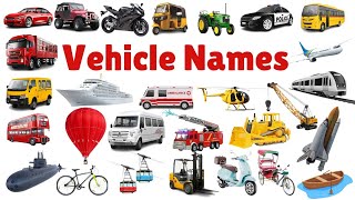 Vehicle Names | Types of Vehicles in English |Vehicles Vocabulary Words| Mode of Transport #vehicle screenshot 5