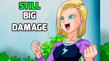 Android 18 100% Damage combo version 1.13 (0 bar start, Lv.1 sparking)
