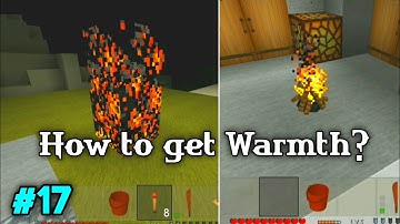 How to get warmth in mini block craft survival (Android, iOS)