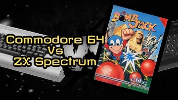 C64 vs ZX Spectrum - Bomb Jack