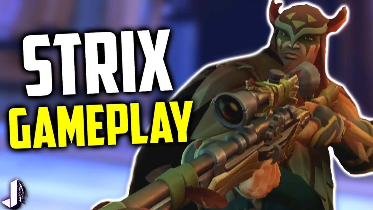 Strix Gameplay - Paladins New Stealth Sniper & OB57 Live