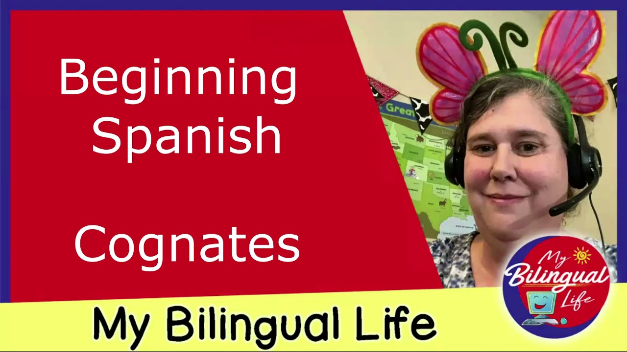 English Cognates Word Wall (Los cognados en ingles) - Spanish