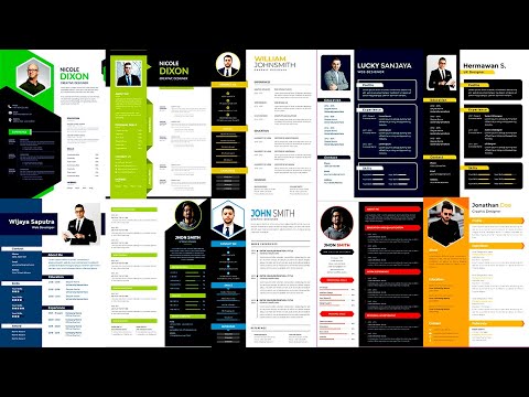 modern resume cv template photoshop download free psd | cv resume psd template free