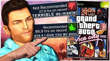 GTA Vice City "Definitive Edition" is HILARIOUSLY Bad still