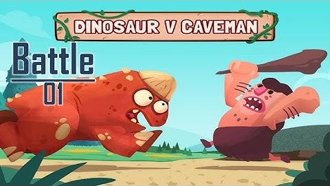 T REX GAMES FOR KIDS: Dino Bash- Jurassic battle 1|Newbie Gaming