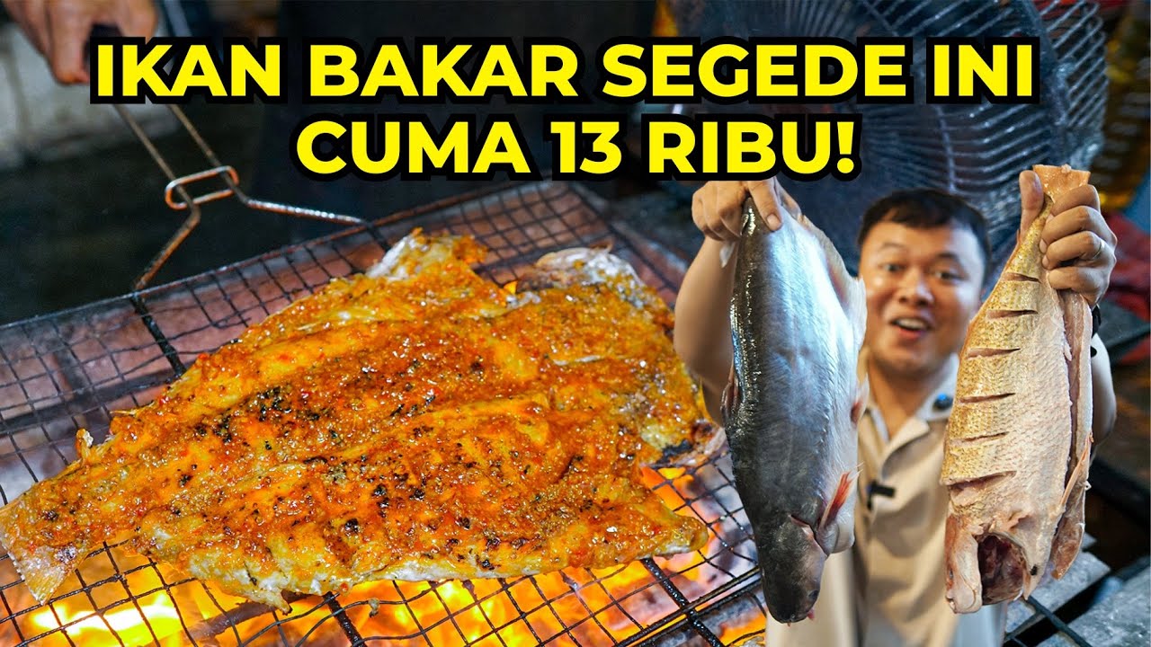 Ikan Bakar Termurah di Jogja, 13 Ribu Dapat 1 Ekor + Nasi Sambal Lalapan!