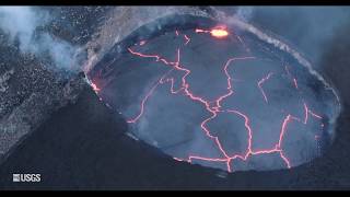 Kīlauea Summit Eruption | Lava Returns to Halemaʻumaʻu