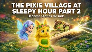 The Pixie Village at Sleepy Hour Part 2 | Bedtime Stories for Kids