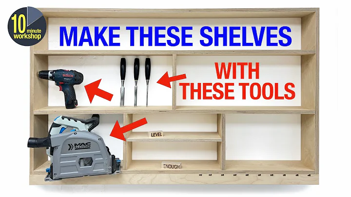 Plywood Shelves - A Basic Build video [Video 491]