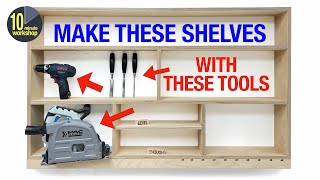 Plywood Shelves  A Basic Build video [Video 491]