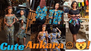 2024 Best African Prints Styles • Cute Ankara (kitenge) Tops and Dress Designs