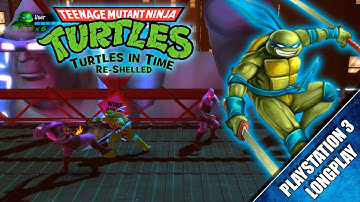 Teenage Mutant Ninja Turtles: Turtles in Time Re-Shelled (PlayStation 3) 【Longplay】
