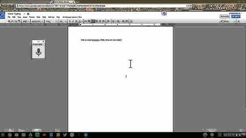 Teacher Tech Tip - Voice Typing in Google Docs
