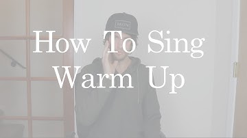 How To Sing - Warming Up - How To Sing Better - Tyler Wysong