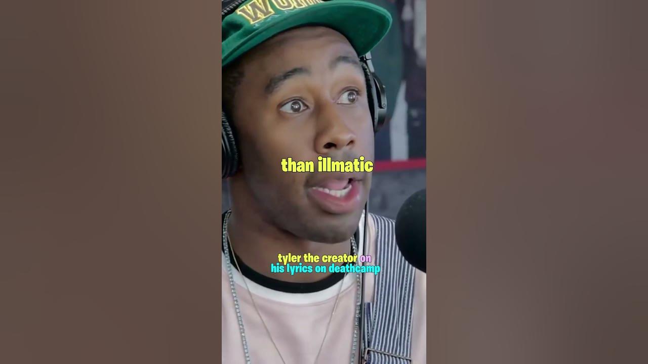 Tyler The Creator on his lyrics on DEATHCAMP 💫🐝