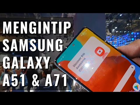 Samsung Galaxy A71 dan A51: Quick Hands-on - Bahasa Indonesia - YouTube