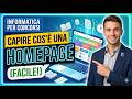 Informatica per Concorsi: Capire cos'è una Homepage (Facile!)