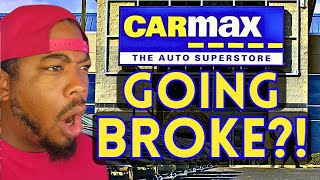 REACTION - CARMAX DISASTER! Their Car Lots Are OVERFLOWING! | @JustJWoodfin