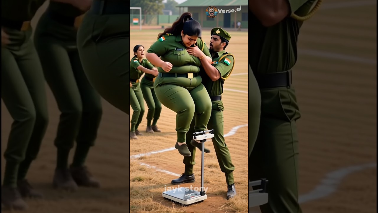 She was 200KG, they bully and kicked out her from the military camp! 🥺😭