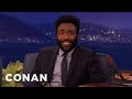 Donald Glover’s On-Set “Martian” Accident  - CONAN on TBS