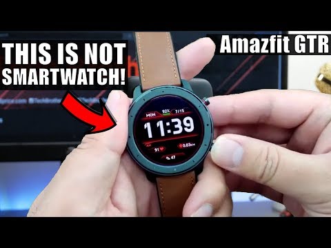 Amazfit GTR PREVIEW: Stop Calling It a Smartwatch!